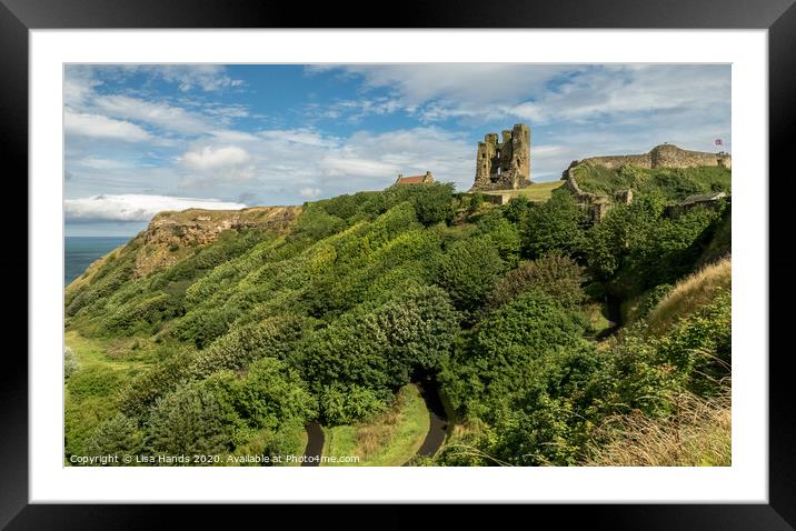 Scarborough Castle, North Yorkshire Framed Mounted Print by Lisa Hands