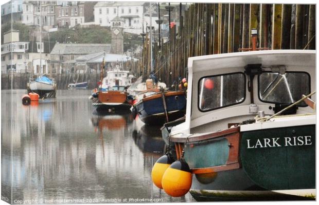 Lark Rise To West Looe. Canvas Print by Neil Mottershead