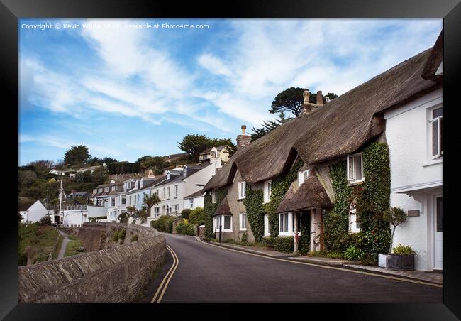 St Mawes Framed Print by Kevin White