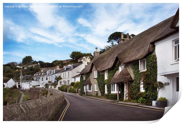 St Mawes Print by Kevin White