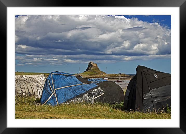 Lindisfarne Castle Framed Mounted Print by David Pringle