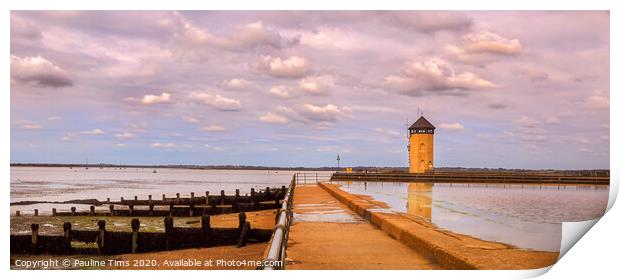 Bateman's Tower, Brightlingsea, Essex Print by Pauline Tims