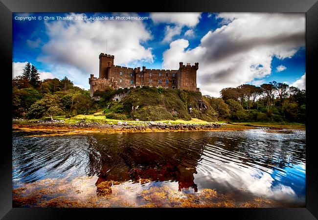 Dunvegan Castle Framed Print by Chris Thaxter