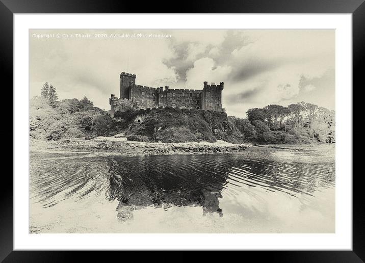 Duvegan Castle 2 Framed Mounted Print by Chris Thaxter