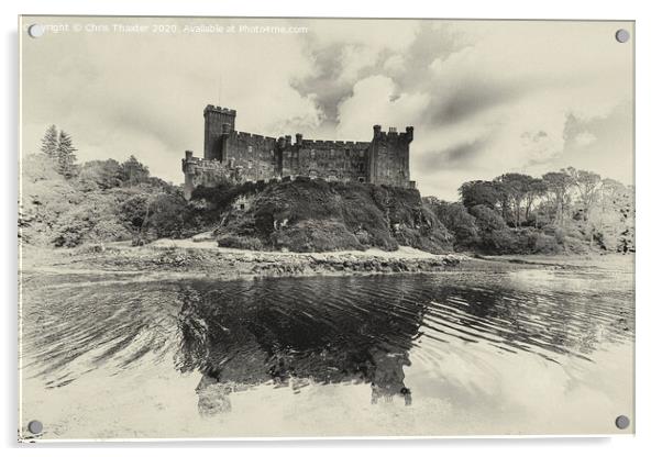 Duvegan Castle 2 Acrylic by Chris Thaxter
