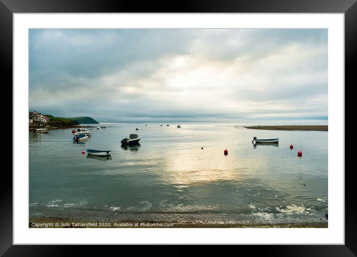 Pembrokeshire perfect Framed Mounted Print by Julie Tattersfield