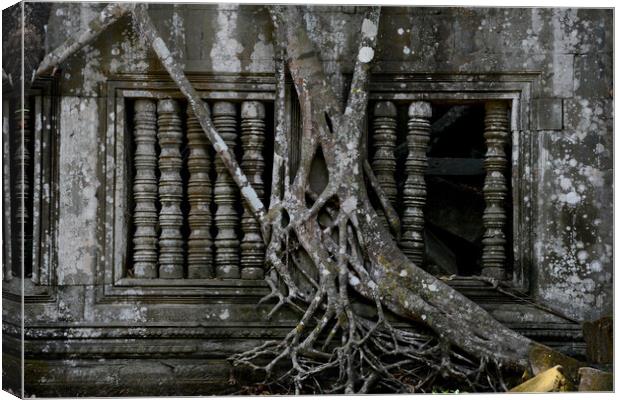 CAMBODIA SIEM REAP ANGKOR BENG MEALEA TEMPLE Canvas Print by urs flueeler