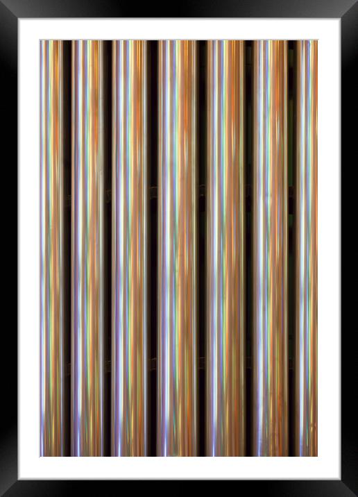 Organ Pipes Background Framed Mounted Print by Artur Bogacki