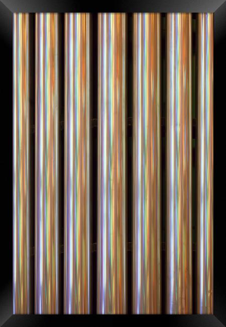 Organ Pipes Background Framed Print by Artur Bogacki