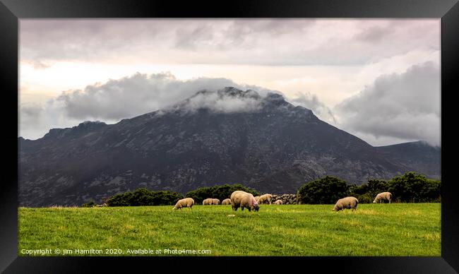 Mountains of Mourne, Northern Ireland Framed Print by jim Hamilton