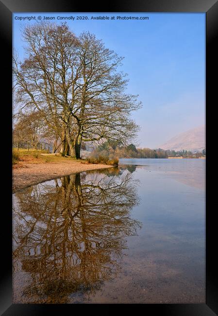 Grasmere Reflections. Framed Print by Jason Connolly