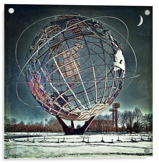 Unisphere Acrylic by Chris Lord