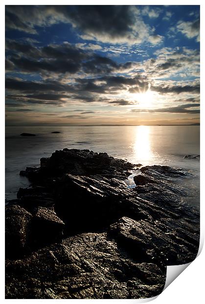 Sparkling Rocks Print by Keith Thorburn EFIAP/b