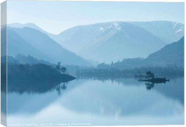 Ullswater Blues Canvas Print by Northern Wild