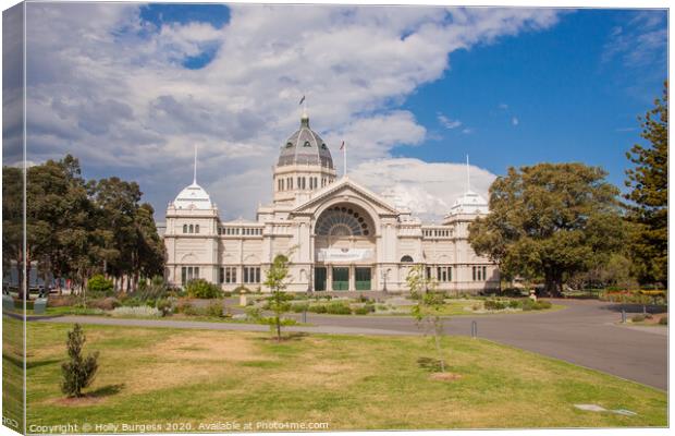 Melbourne Museum Australia   Canvas Print by Holly Burgess