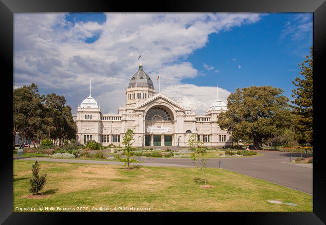 Melbourne Museum Australia   Framed Print by Holly Burgess