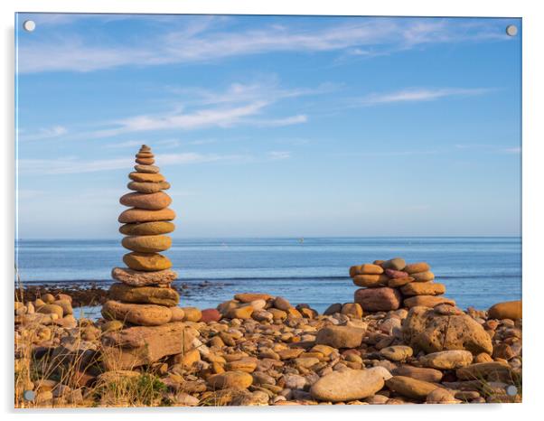 Stone Stack Acrylic by Tommy Dickson
