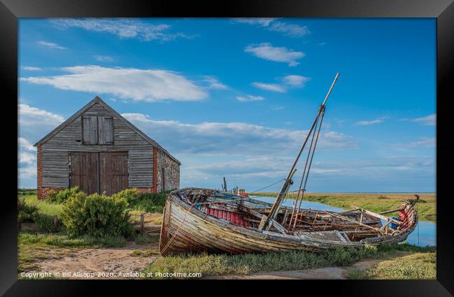 Two old timers. Framed Print by Bill Allsopp