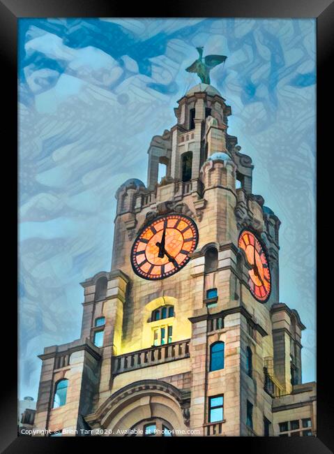 It's 5 o clock somewhere - Liverpool Framed Print by Brian Tarr