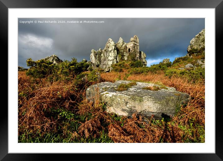 Roche Rock, Cornwall Framed Mounted Print by Paul Richards