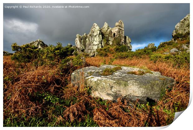 Roche Rock, Cornwall Print by Paul Richards