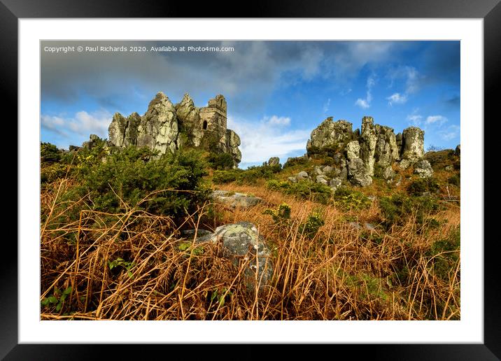 Roche Rock, in Cornwall Framed Mounted Print by Paul Richards