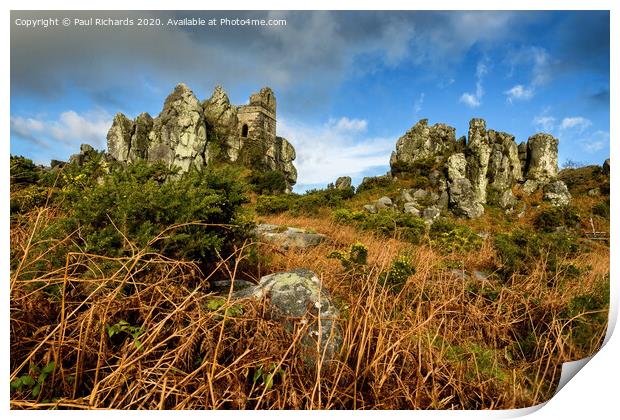Roche Rock, in Cornwall Print by Paul Richards