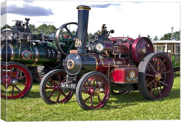 Traction Engine Canvas Print by Trevor Kersley RIP