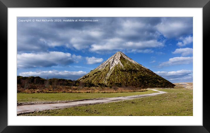 Cornish Alps Framed Mounted Print by Paul Richards