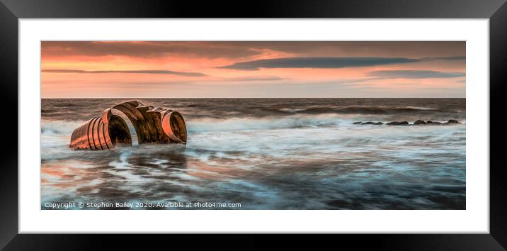Mary's Shell Framed Mounted Print by Stephen Bailey