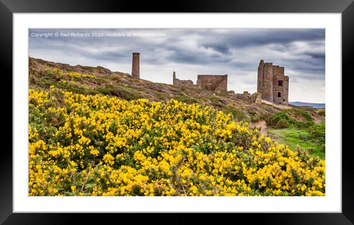 Tin Mines Framed Mounted Print by Paul Richards
