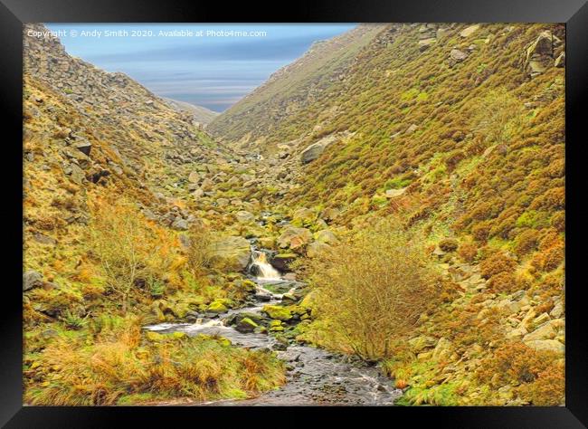 Majestic Autumn at Dovestones Framed Print by Andy Smith