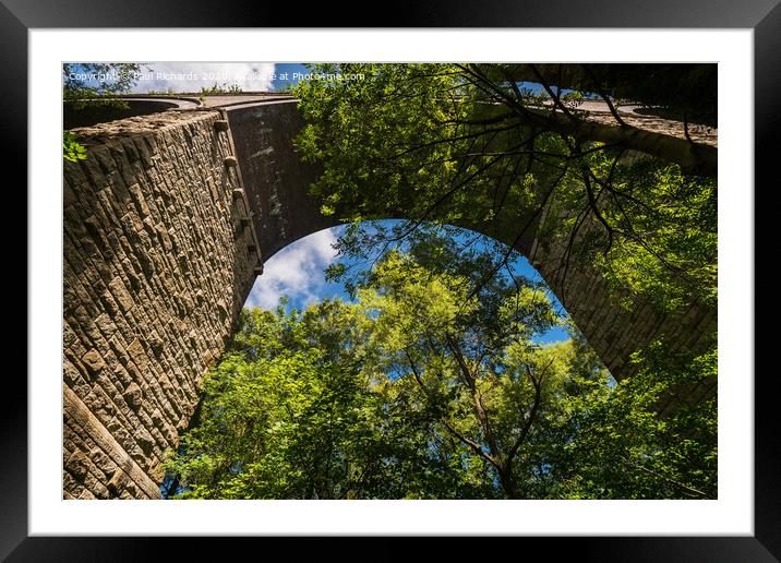 Viaduct Framed Mounted Print by Paul Richards
