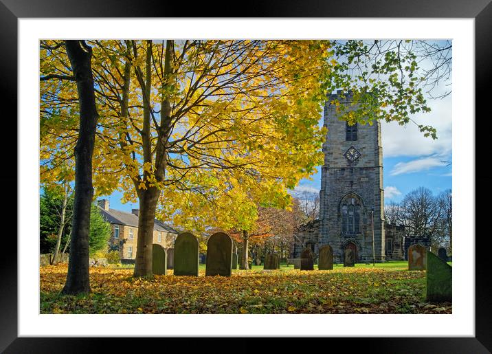 All Saints Church, Darton Framed Mounted Print by Darren Galpin