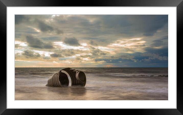 Marys Shell Thornton Cleveleys Framed Mounted Print by Phil Durkin DPAGB BPE4