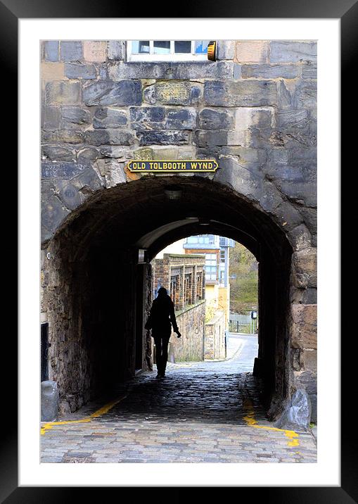 Old Tolbooth Wynd Framed Mounted Print by Tom Gomez