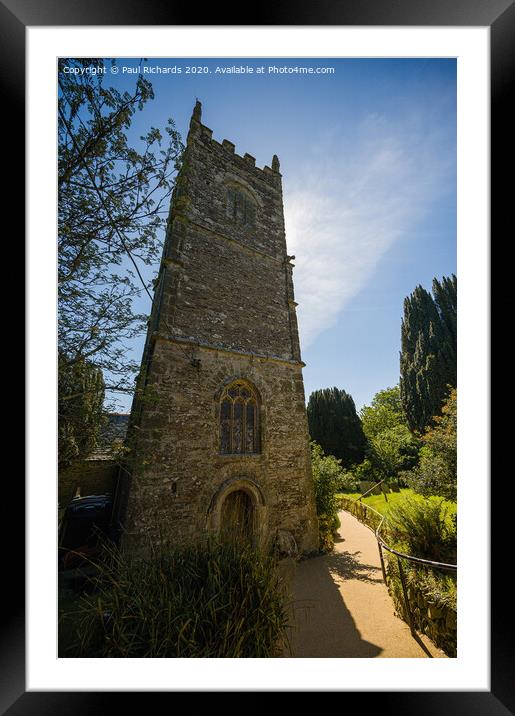 St Clements Church Framed Mounted Print by Paul Richards