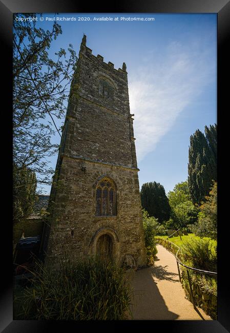 St Clements Church Framed Print by Paul Richards