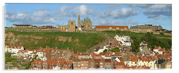 East Whitby - Panoramic Acrylic by graham young