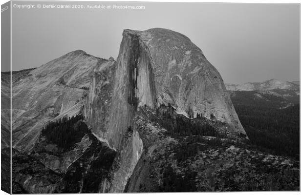 Half Dome - Yosemite Canvas Print by Derek Daniel
