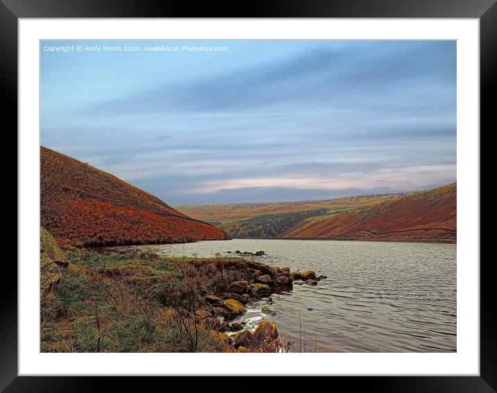Majestic Autumn Hues Framed Mounted Print by Andy Smith