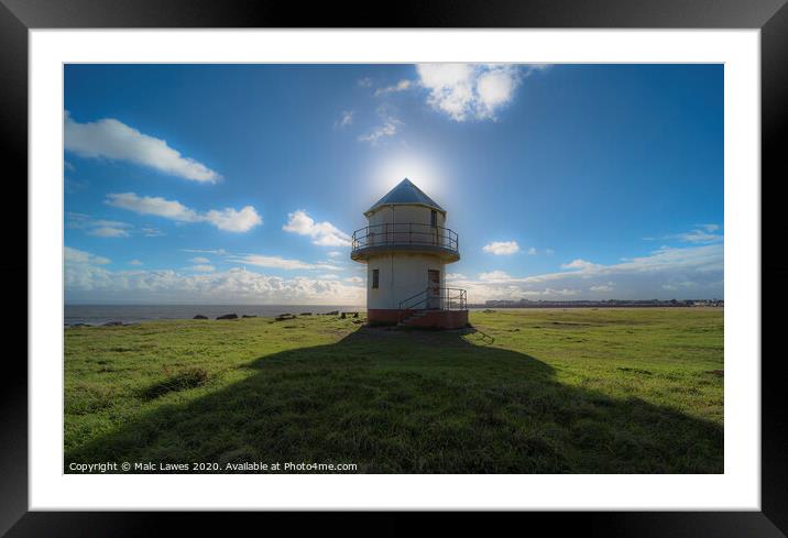 The Lookout Tower  Framed Mounted Print by Malc Lawes