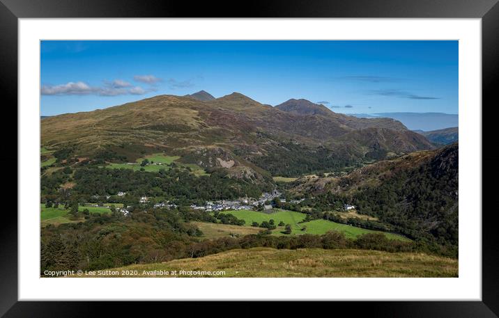 Snowdonia Framed Mounted Print by Lee Sutton