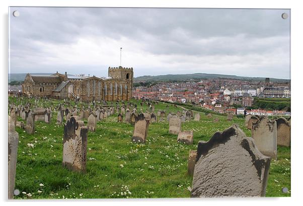 St Marys Church, Whitby Acrylic by graham young