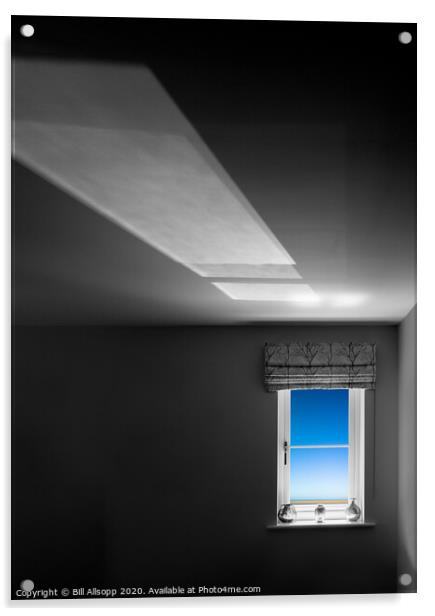 The grey room. Acrylic by Bill Allsopp