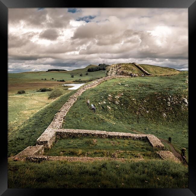 Milecastle 39 Framed Print by Mark Jones