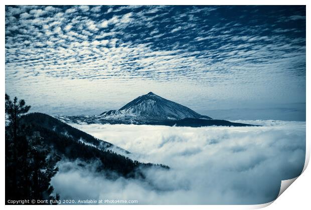 Pico del Teide Print by Dorit Fuhg