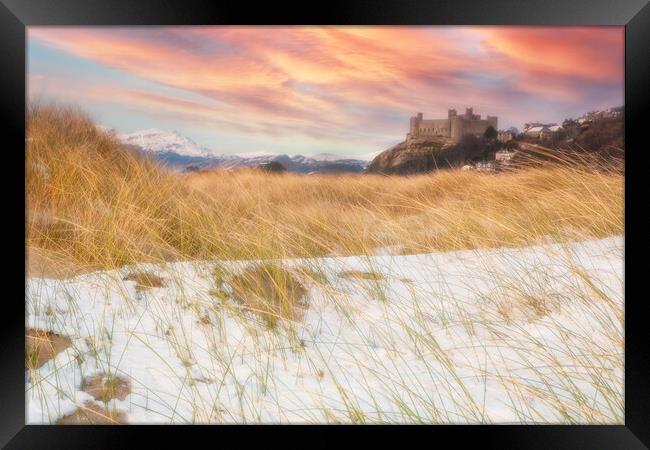 Harlech castle Framed Print by Rory Trappe