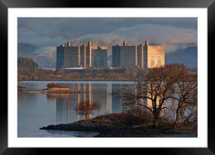 Trawsfynydd power station Framed Mounted Print by Rory Trappe