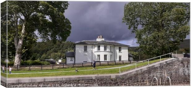 Banavie Canvas Print by Antony Atkinson